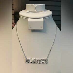 Paparazzi Blessed rhinestone Necklace